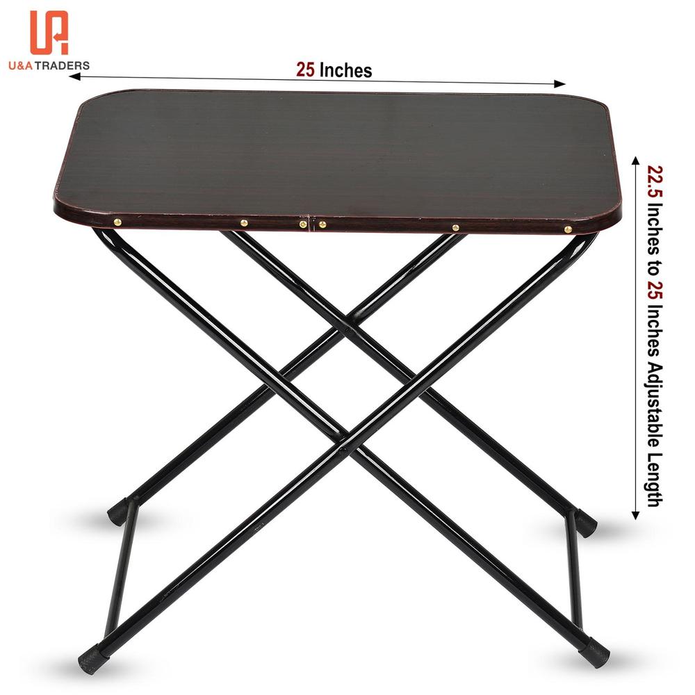 Premium Folding Wooden Coffee Table – Adjustable Height & Stylish Design