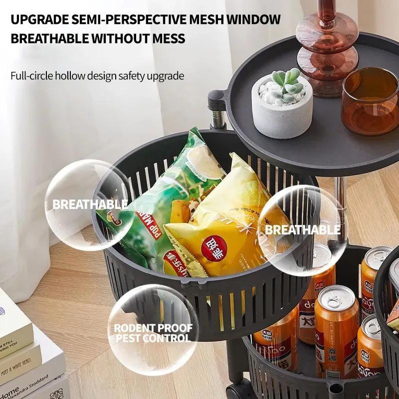 3-Tier Stylish Iron Fruit Basket – Elegant, Durable Kitchen Display