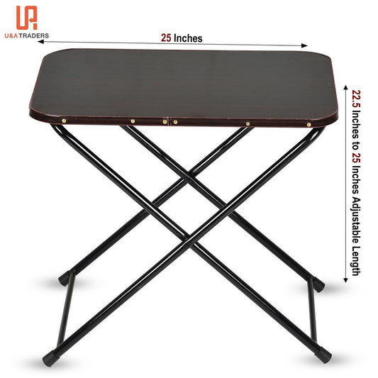 Premium Folding Wooden Coffee Table – Adjustable Height & Stylish Design